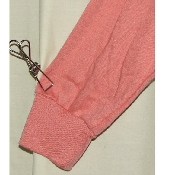 Vtg International Sportswear Mock Neck Pullover TOP, Plus Sz 2X, Salmon - Picture 2 of 5